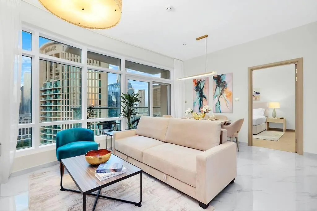 First Class 1Br Modern Downtown Oasis Dubai 0*,